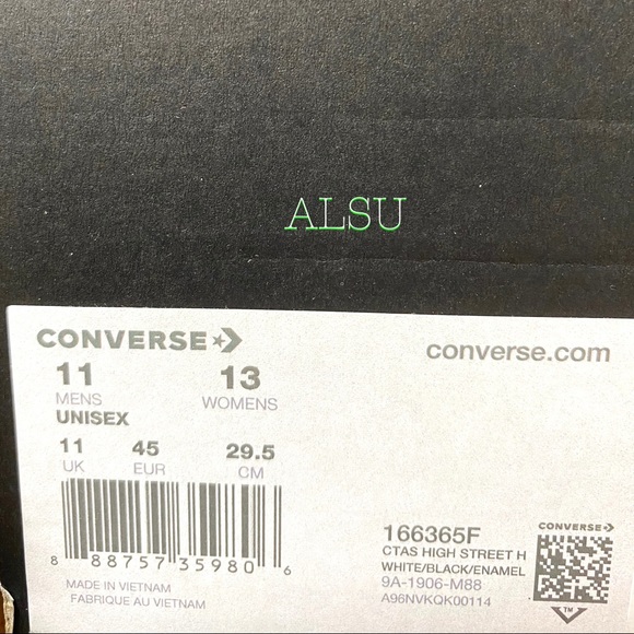 Converse High Street Mid Multi Logo White  Men’s - Picture 8 of 8